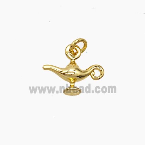 Copper Pendant, Gold Plated