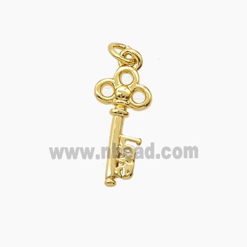 Copper Pendant, Gold Plated