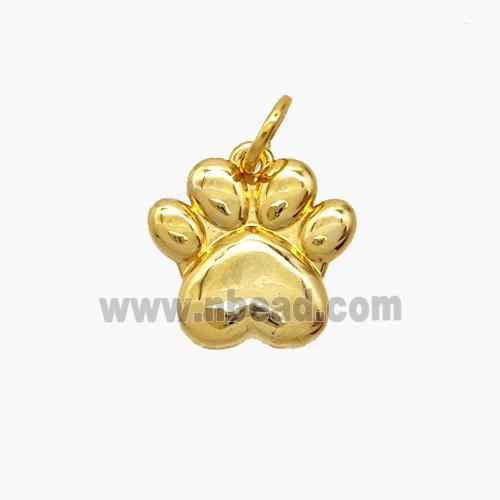 Copper Pendant, Gold Plated