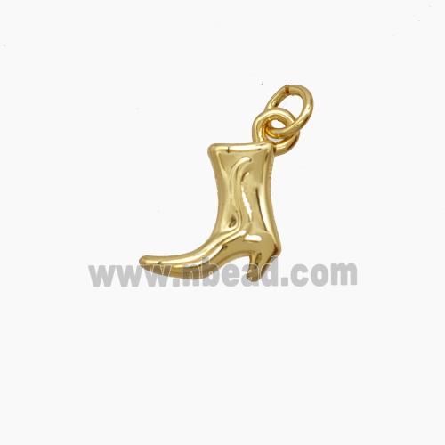Copper Pendant, Gold Plated