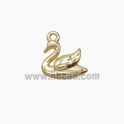 Copper Pendant, Gold Plated