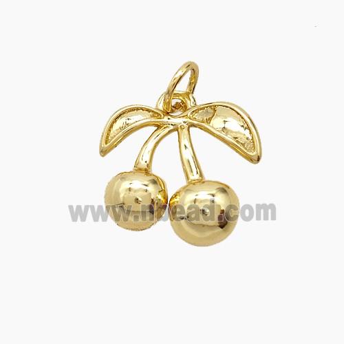 Copper Pendant, Gold Plated