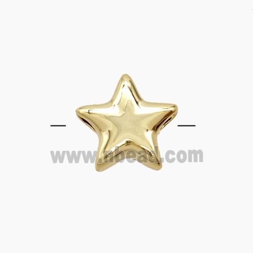 Copper Bead, Gold Plated