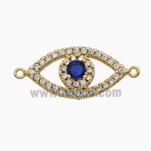 Copper Pendant Pave Zircon, Gold Plated
