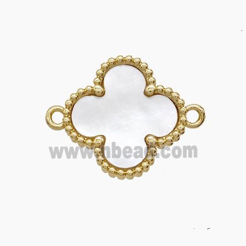 Copper Pendant Pave Zircon, Gold Plated