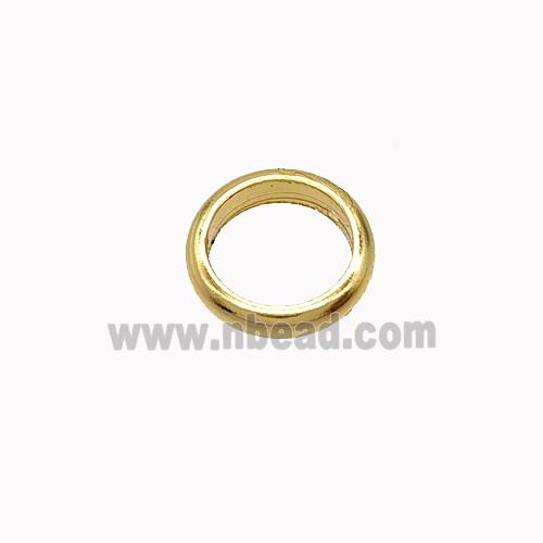 Copper Bead, gold plated