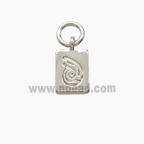 Copper Pendant, gold plated
