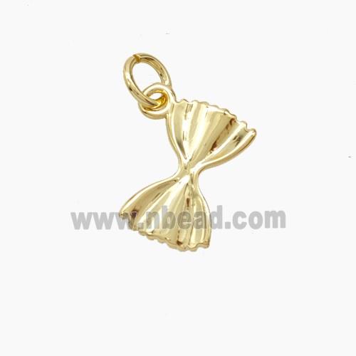Copper Pendant, gold plated