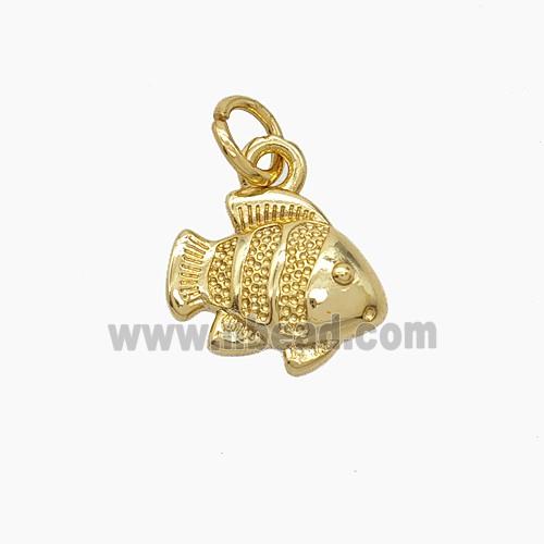 Copper Pendant, gold plated