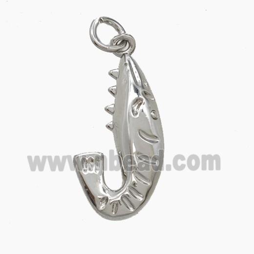 Copper Pendant Pave Zircon, Gold Plated