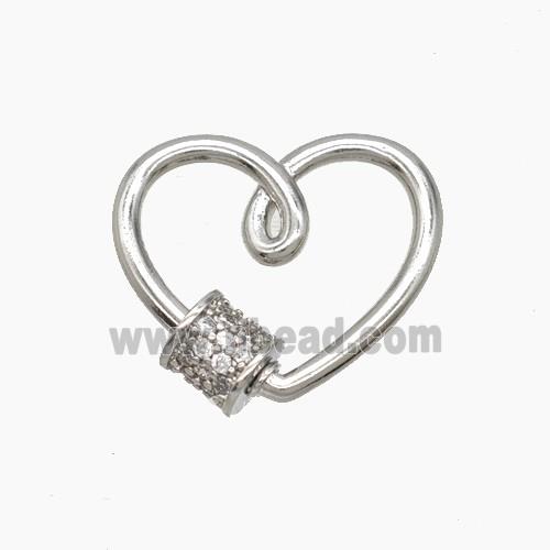 Copper Pendant Pave Zircon, Gold Plated
