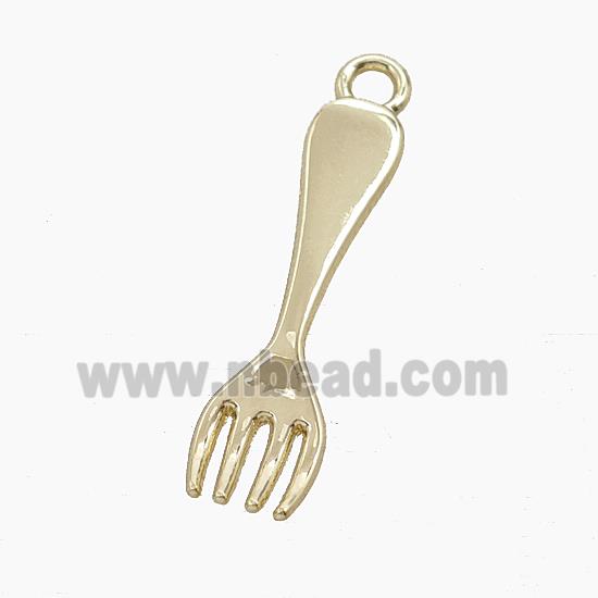 Copper Pendant, Gold Plated