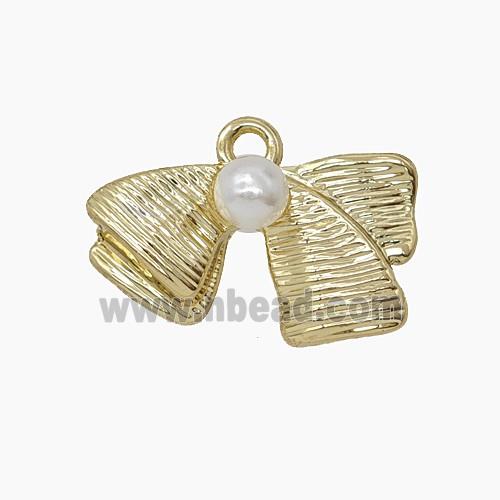 Copper Pendant, Gold Plated