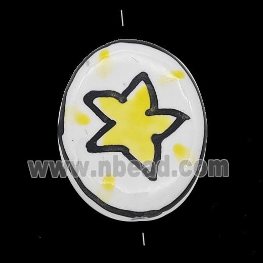 Resin Bead, Gold Plated