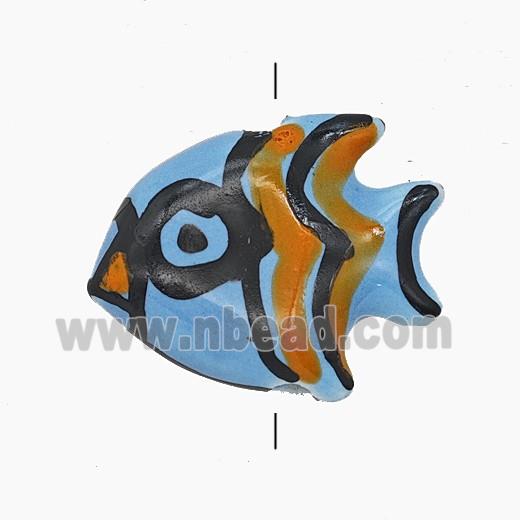 Resin Bead, Gold Plated