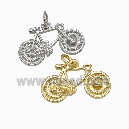 Copper Bicycle Pendant Sports Mixed