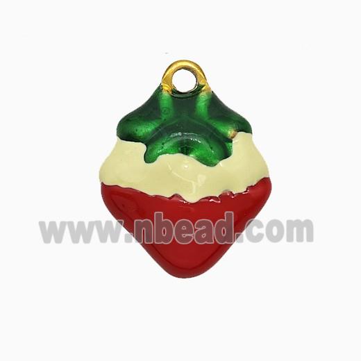 Copper Pendant Pave Zircon, Gold Plated