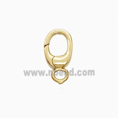 Copper Clasp, Gold Plated