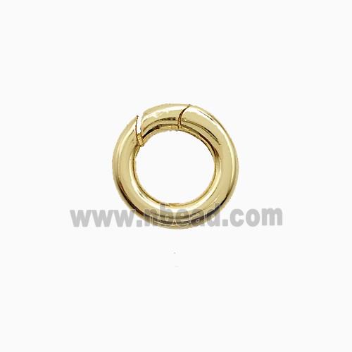 Copper Clasp, Gold Plated