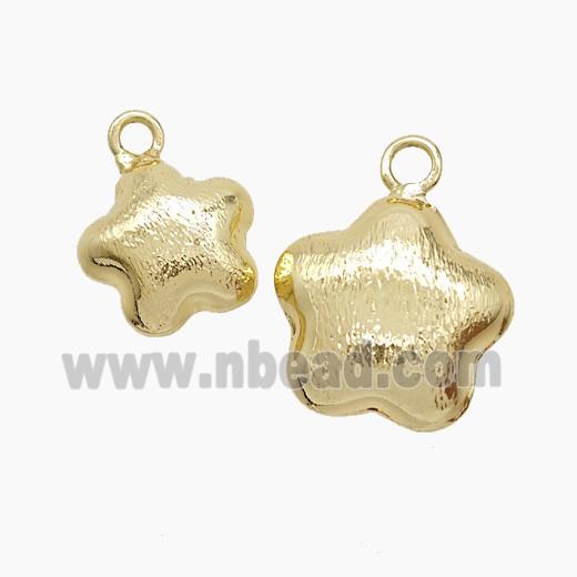 Copper Pendant, Gold Plated