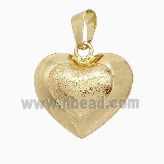 Copper Pendant, Gold Plated