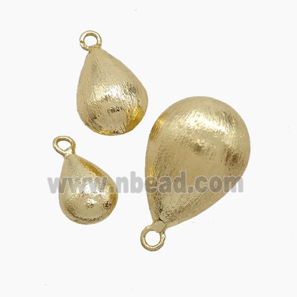 Copper Pendant, Gold Plated