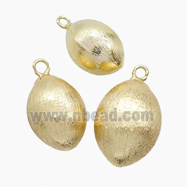 Copper Pendant, Gold Plated