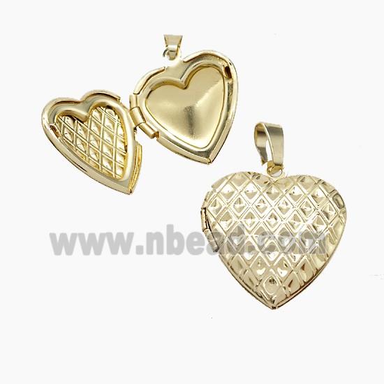 Copper Pendant, Gold Plated