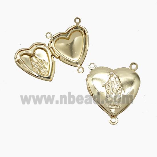 Copper Pendant, Gold Plated
