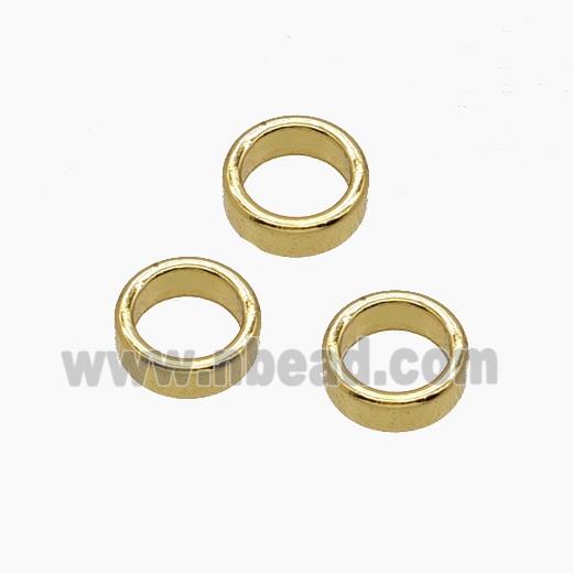 Copper Rings Connector Gold Plated