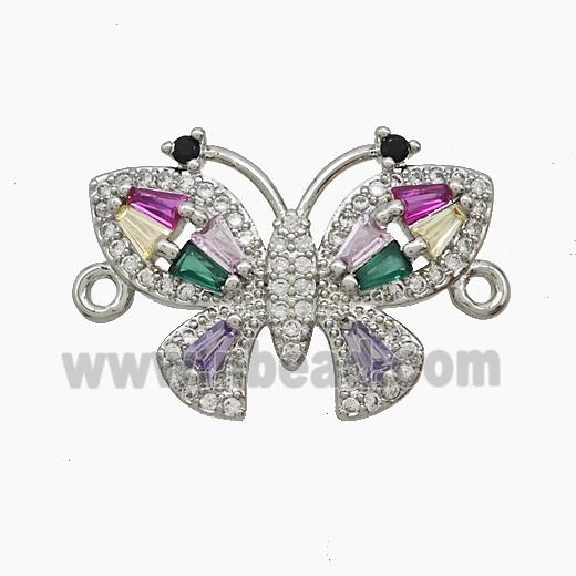 Copper Pendant Pave Zircon, Gold Plated