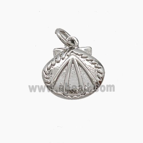 Copper Pendant Pave Zircon, Gold Plated