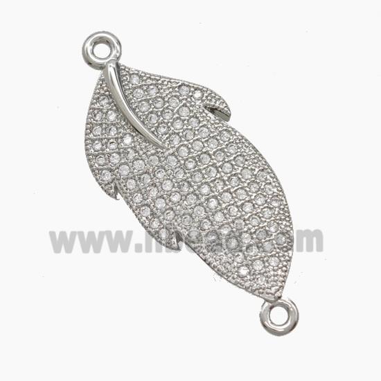 Copper Pendant Pave Zircon, Gold Plated
