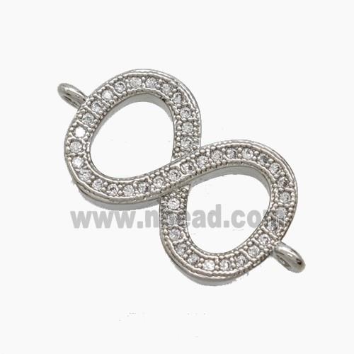 Copper Pendant Pave Zircon, Gold Plated