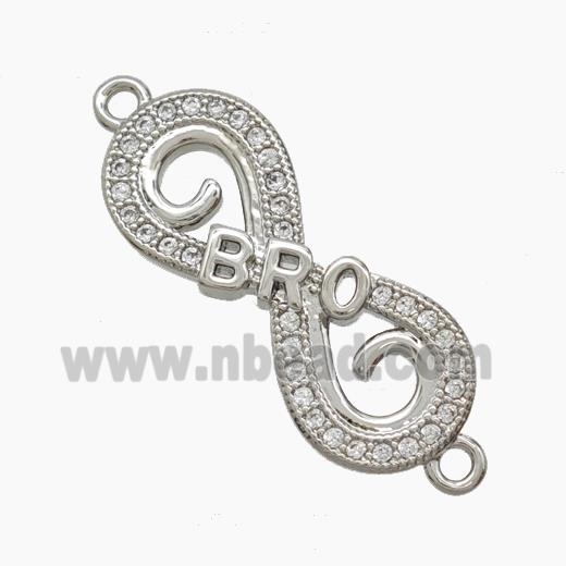 Copper Pendant Pave Zircon, Gold Plated