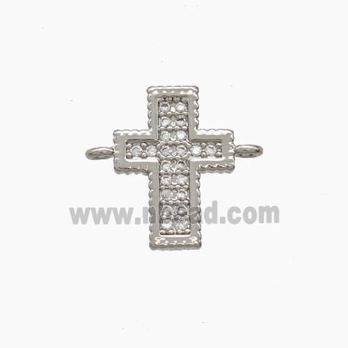 Copper Pendant Pave Zircon, Gold Plated