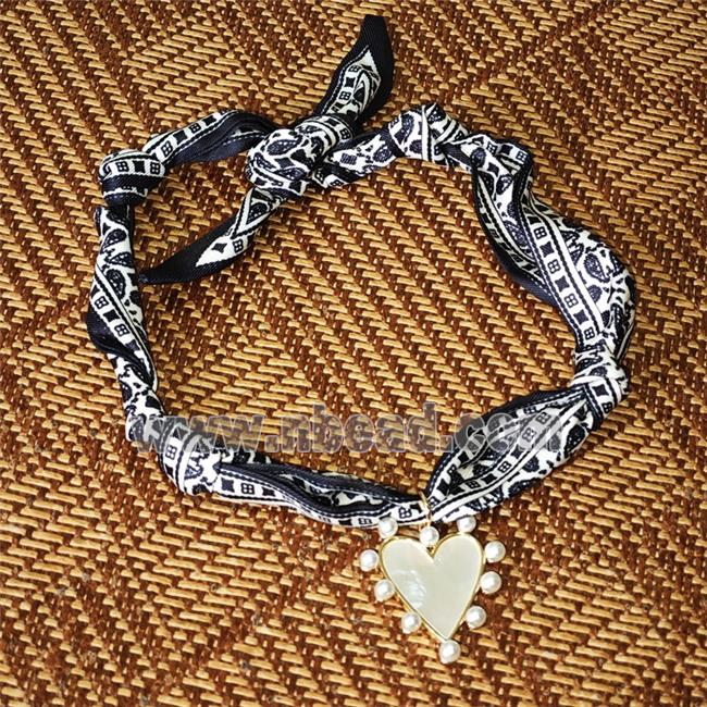 Jewelry Findings Necklace with Silk scarf