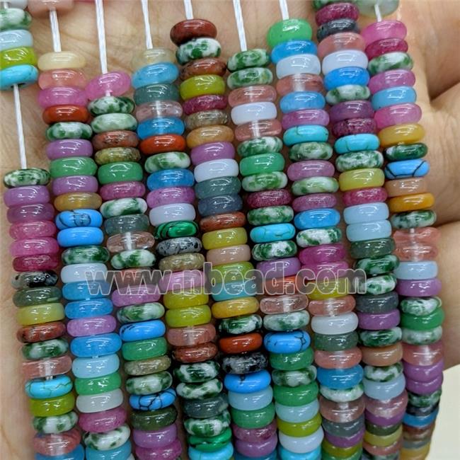 Mix Gemstone Heishi Beads Dye