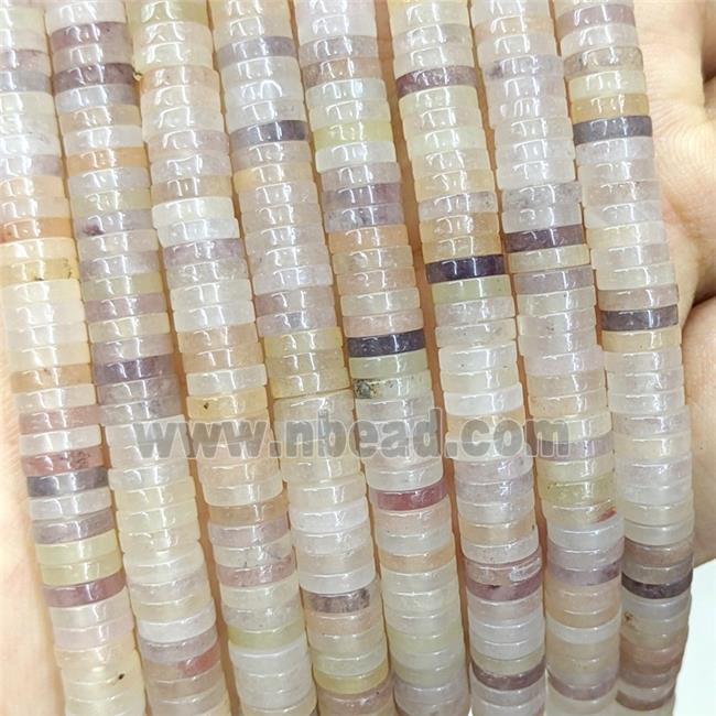 Violet Aventurine Heishi Beads