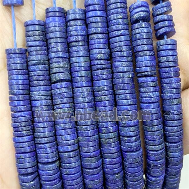 Natural Blue Lapis Lazuli Heishi Space Beads