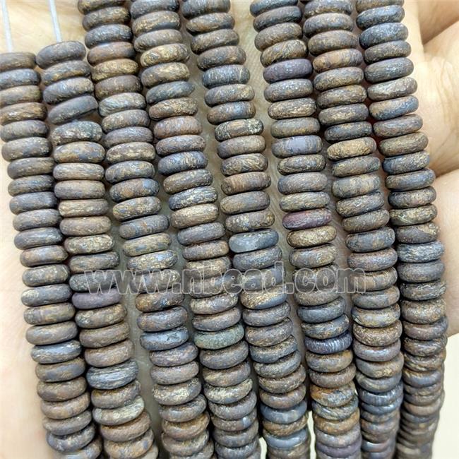 Bronzite Heishi Beads Matte