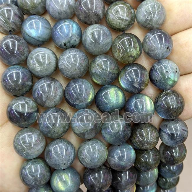 Natural Labradorite Beads Smooth Round AA-Grade