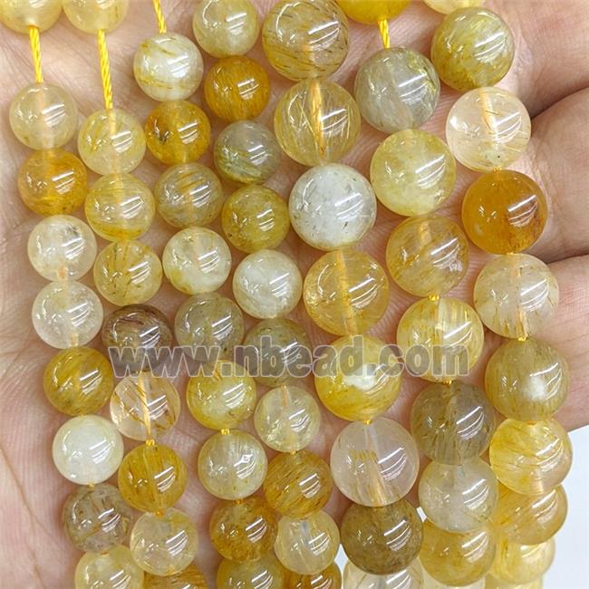 gemstone bead, round