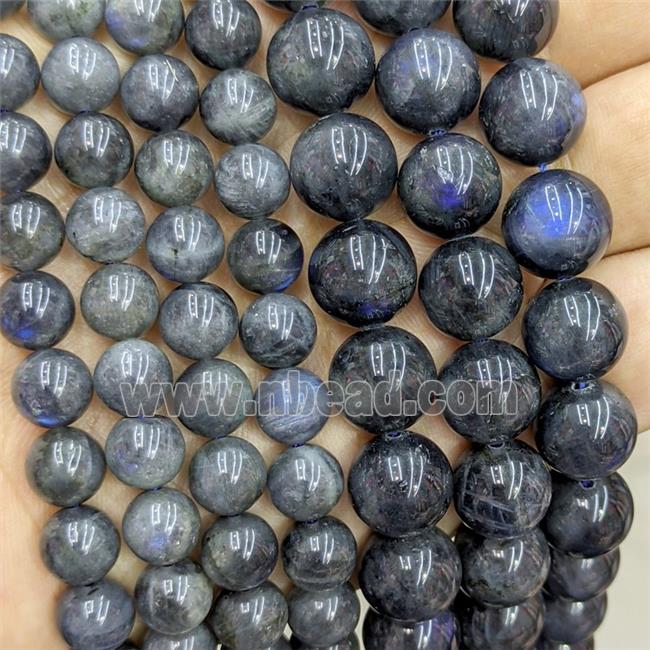Natural Labradorite Beads Smooth Round AA-Grade