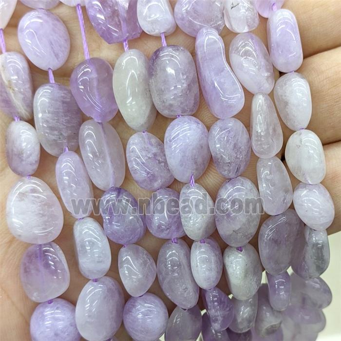 Natural Purple Chalcedony Chips Beads Freeform