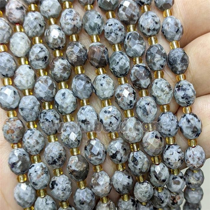 Natural Yooperlite Flame Jasper Beads Faceted Rice