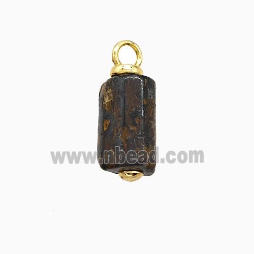 Bronzite Stick Pendant