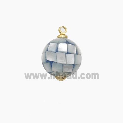 Shell Round Pendant