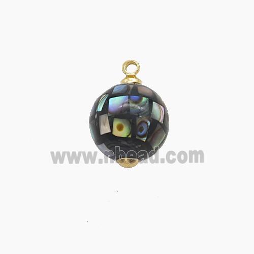 Abalone Shell Round Pendant