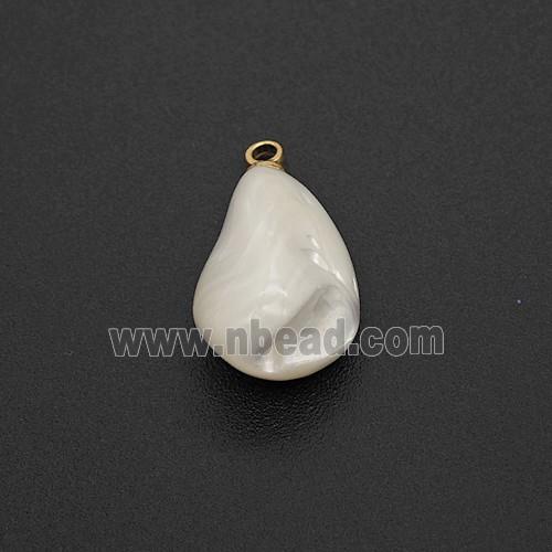 MOP Shell Teardeop Pendant